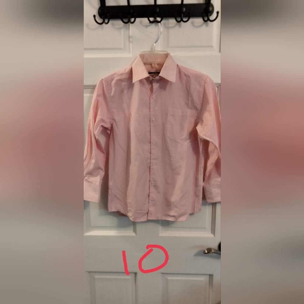 Sahara Club Kids Pink Button Down Shirt